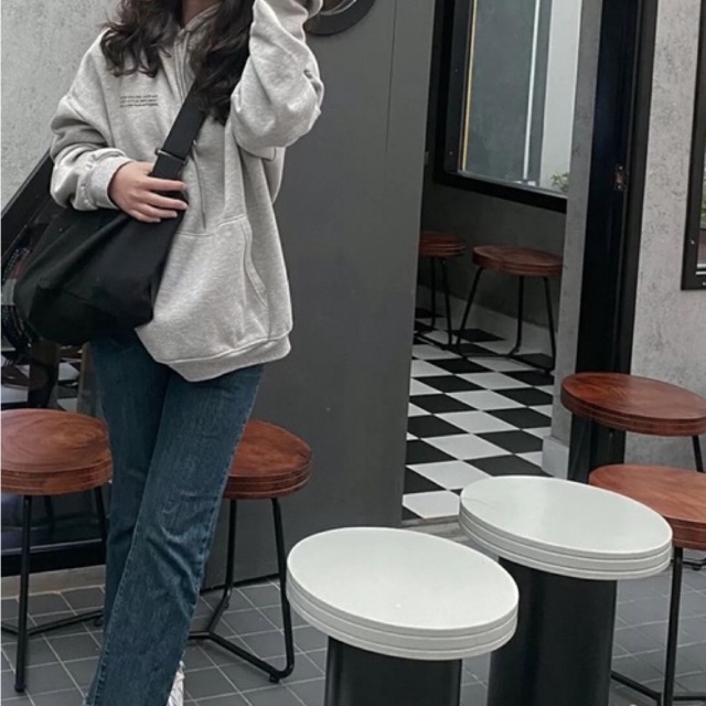 Áo Hoodie Presents Màu Xám