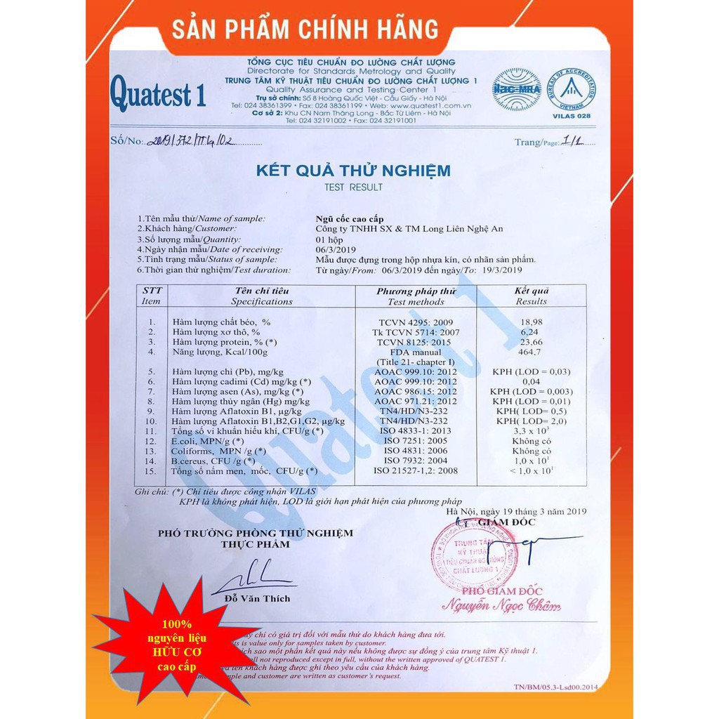 Ngũ Cốc Dinh Dưỡng Long Liên CAO CẤP Hộp 500g, Ngũ Cốc Tăng Cân Cho Người Gầy,100% Nguyên Liệu Hữu Cơ Từ Thiên Nhiên | BigBuy360 - bigbuy360.vn