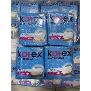 Combo 8 gói Băng vệ sinh Kotex mỏng cánh