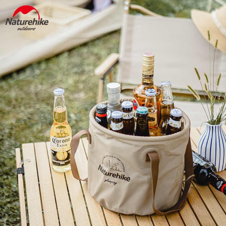 Xô Nước Tròn vintage 20L Gấp Gọn NatureHike NH20SJ040 Campoutvn A429