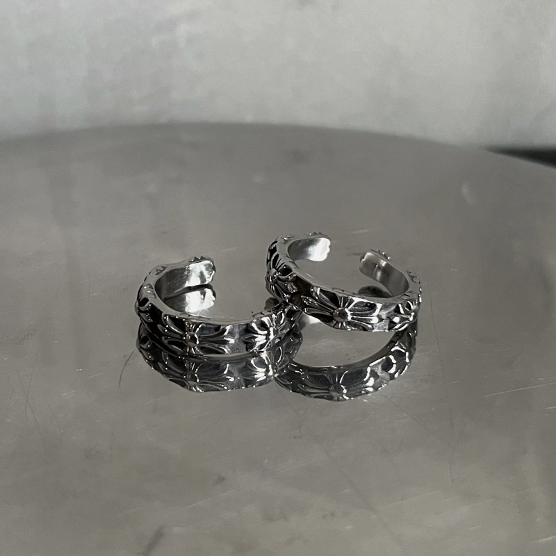 NHẪN CHROME HEART THÉP TITAN 23
