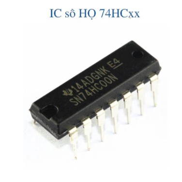 IC Số Dòng 74HC, 74LS Các Loại Thông Dụng Chân Cắm, Chân Dán, DIP SMD 74HC595 DIP16 SOP16 74HC245