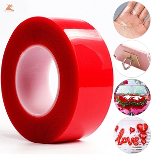 ☞Nhà☜ Băng Keo Hai Mặt Trong Suốt Siêu Dính Chống Thấm Nước Tiện Dụng