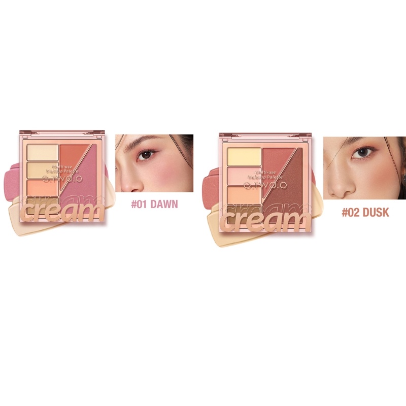 Bảng Kem Che Khuyết Điểm 6 Trong 1 Lâu Trôi Chống Nhòe