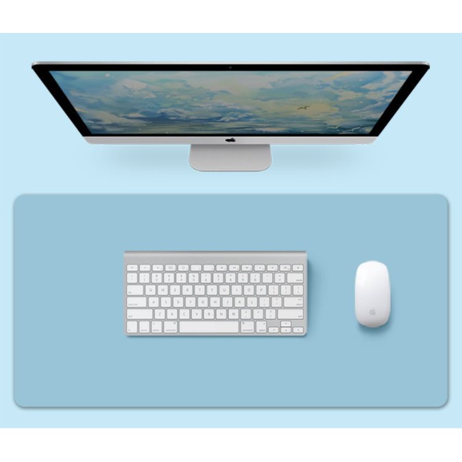 Thảm Trải Bàn Làm Việc DeskPad Da Size Lớn 120x60, 120x50, 100x50 Kiêm Bàn Di Chuột Máy Tính Mouse Pad Cỡ Lớn Chống Nước