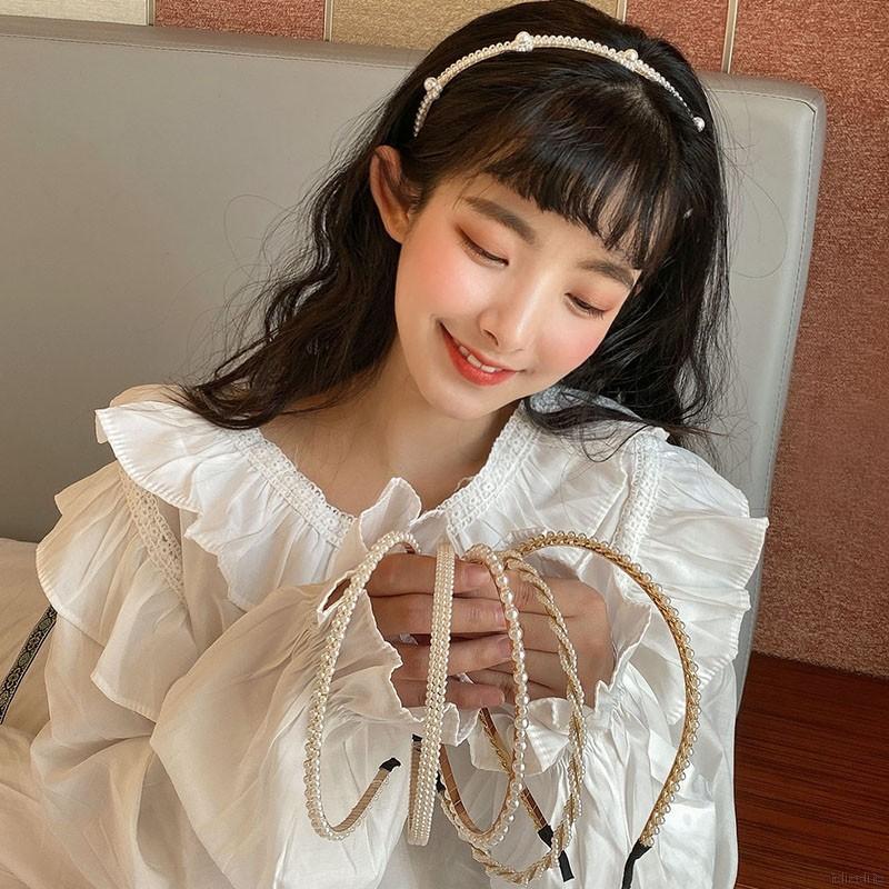 Cài Tóc Đính Ngọc Trai Phong Cách Hàn Quốc Xinh Xắn Cho Nữ