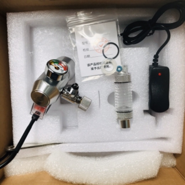 VAN ĐIỆN MINI CHO BÌNH CO2 NHỎ