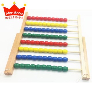 Giáo cụ Montessori - cột tính Abacus