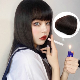 Tóc giả mái ngố dày