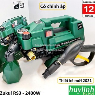 Máy xịt rửa xe chỉnh áp Zukui RS3 - 2400W - Zukui RS5 - 2600W - Bảo hành 1 năm