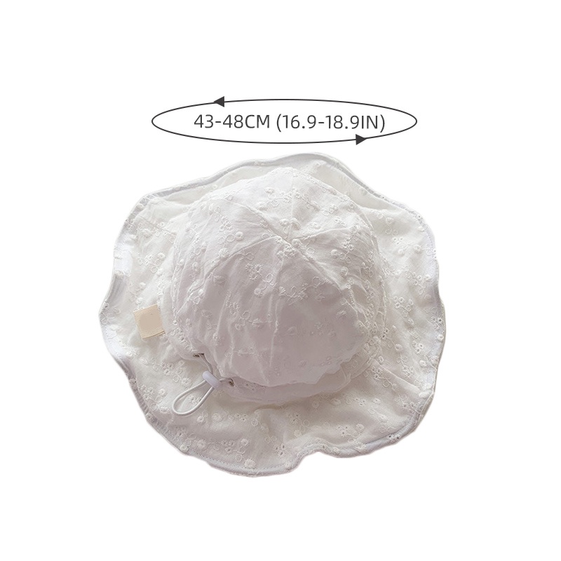 Nón Tai Bèo Công Chúa Bằng Vải Cotton Thời Trang Xuân Hè Cho Bé Gái