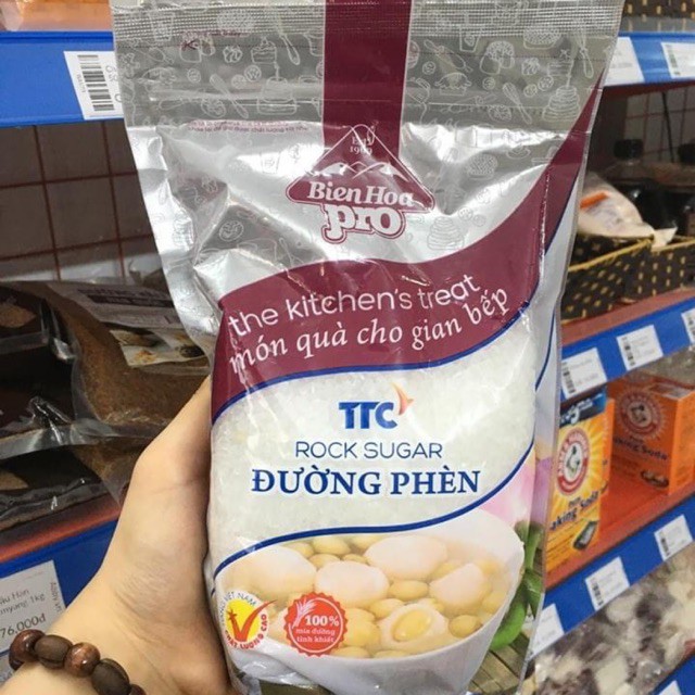 COMBO 5 GÓI ĐƯỜNG PHÈN BIÊN HÒA PRO - gói 500gr