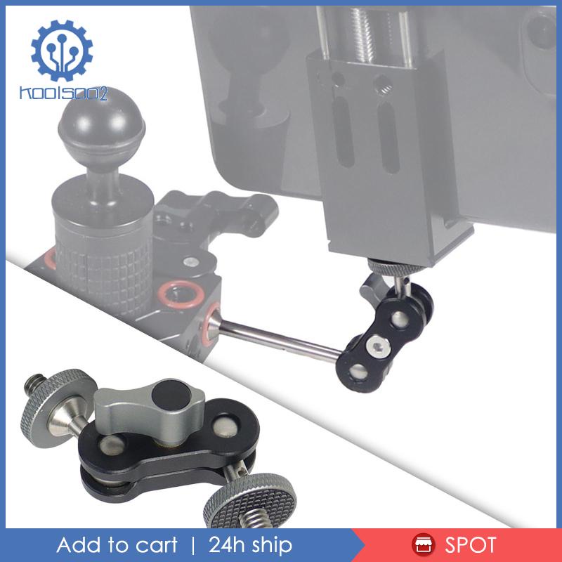 [Koolsoo2] Giá Đỡ Máy Ảnh Gimbal, 360 Độ° Giá Đỡ Màn Hình Máy Ảnh Ốc Vít 1 / 4 Xoay Được