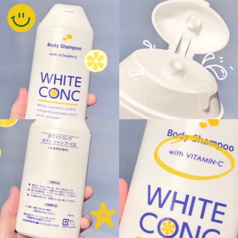 Sữa Tắm Trắng Da White Conc Chính Hãng