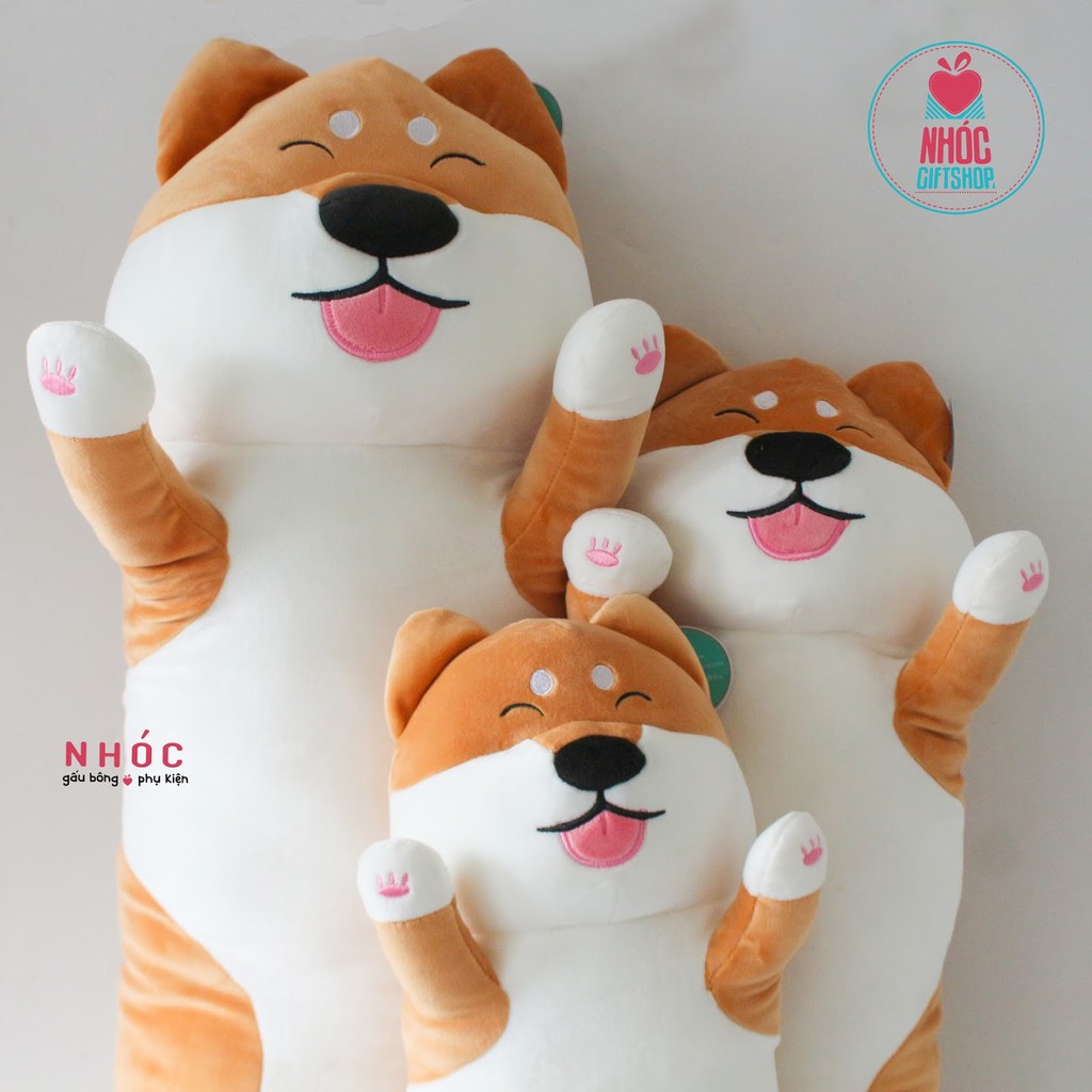 Gối Ôm Chó Shiba Bông Cao Cấp - NHÓC