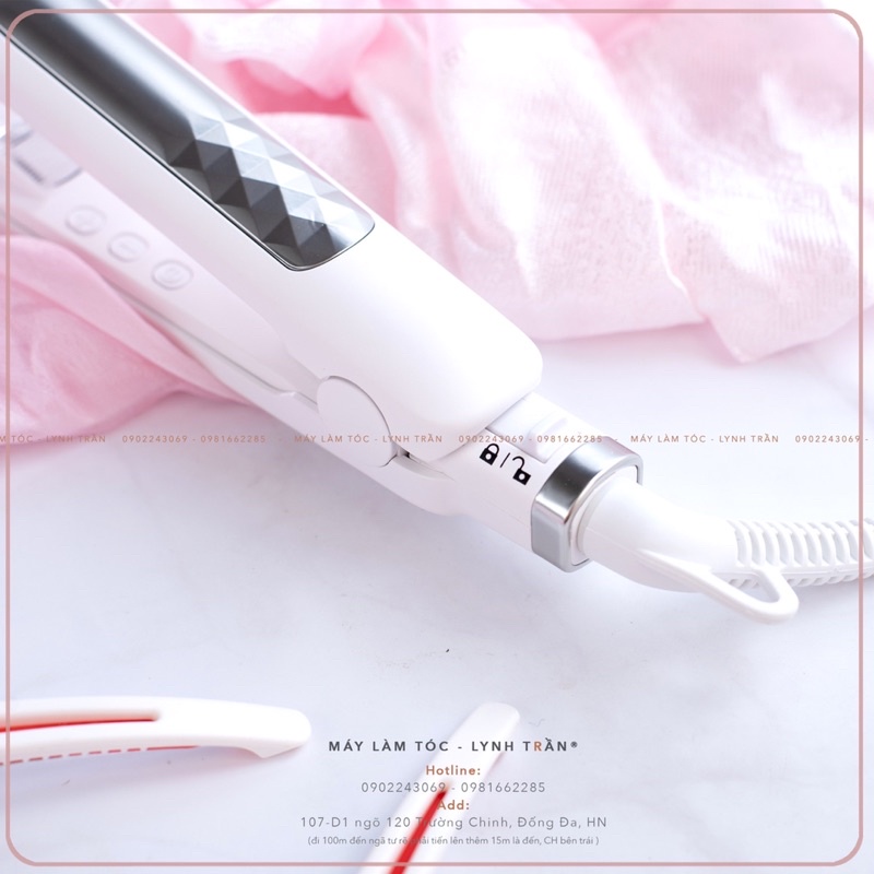 Máy dập phồng chân vuông ion Novus®️