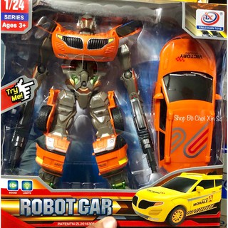 Đồ Chơi Lắp Ráp Robot Biến Hình Xe Hơi
