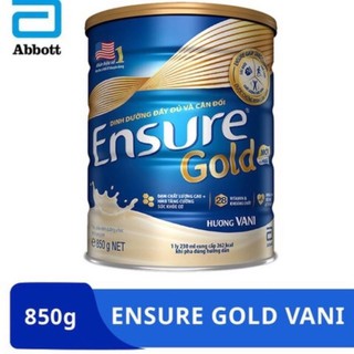 Thanh lý sữa Ensure Gold hương vani lon 850g