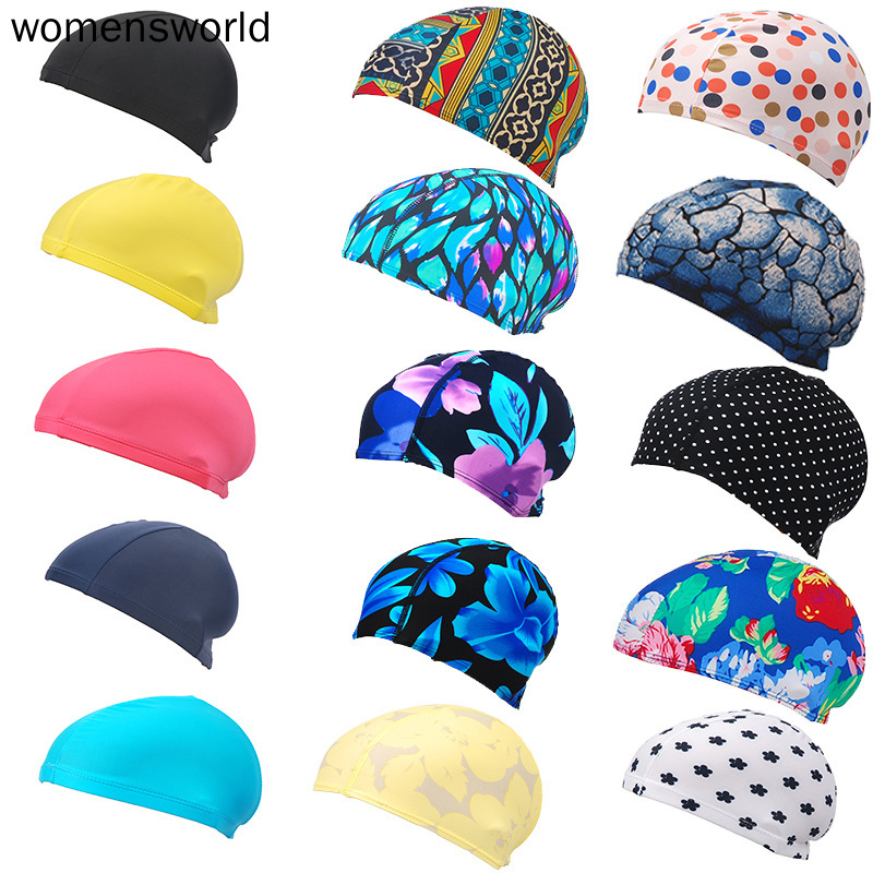 Mũ Bơi Vải spandex Dành Cho Người Lớn