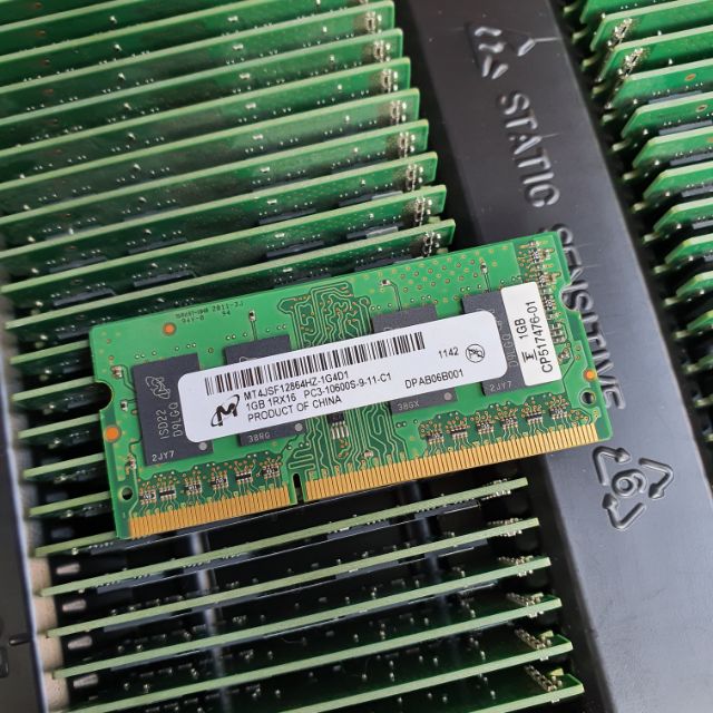 Ram 1G DDR3 bus 1333 Laptop tháo Đồng Bộ như New