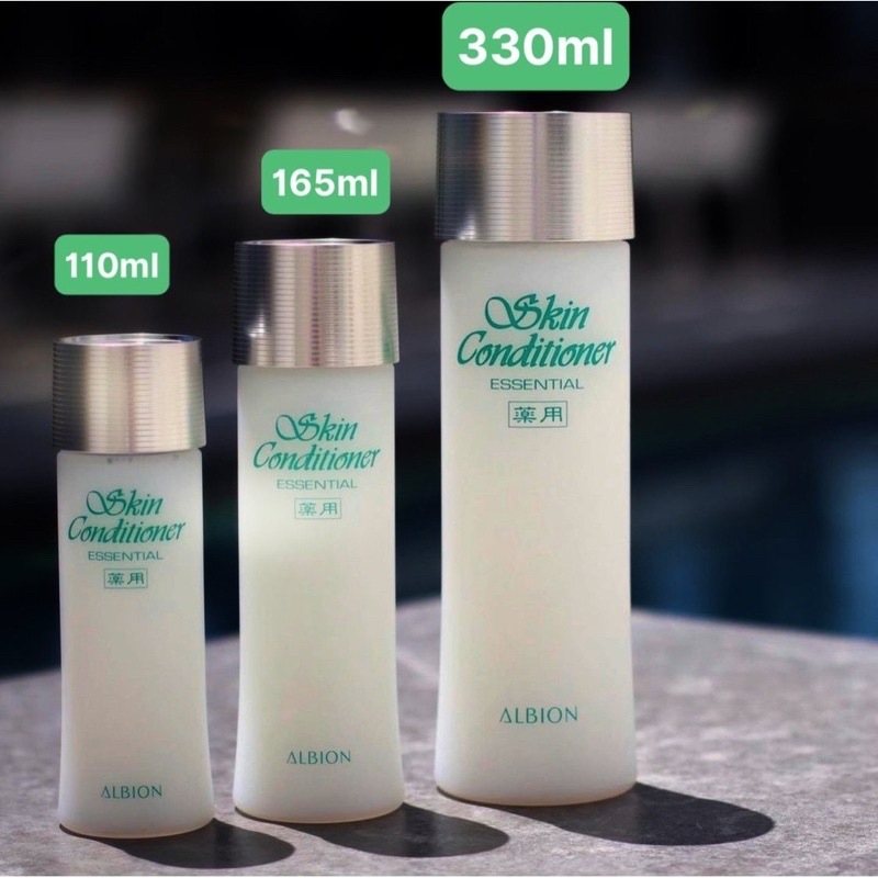 Toner nước thần dưỡng trắng và khoẻ da mịn mượt tức thì Albion skin conditioner