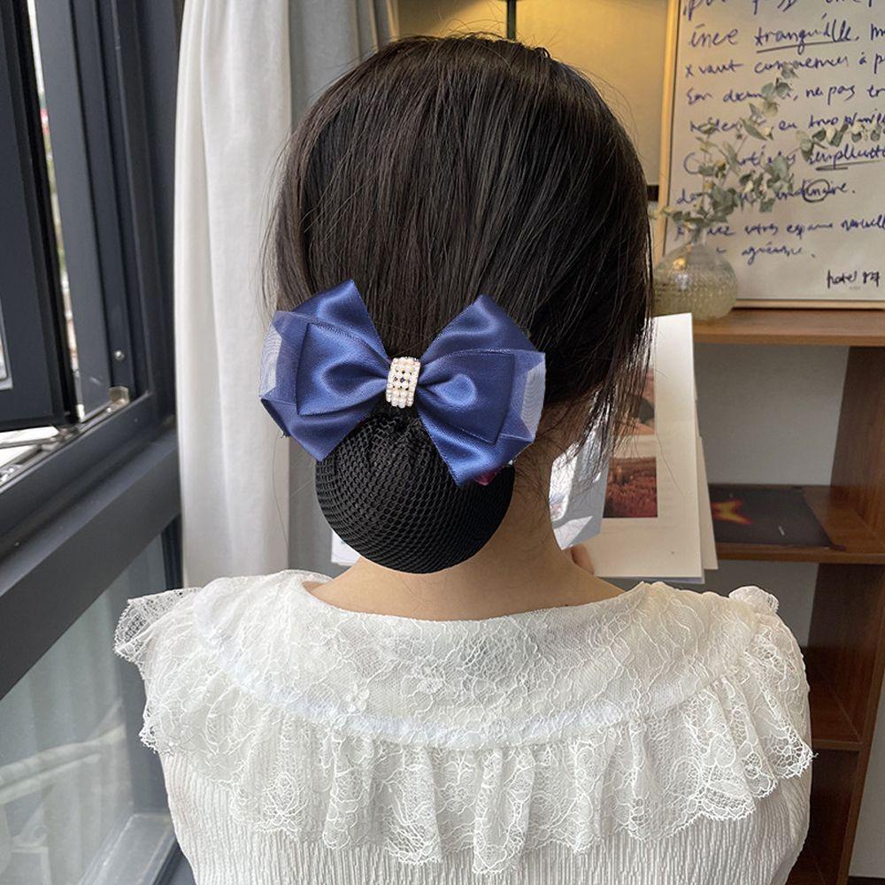 2 Kẹp Tóc Hình Nơ Lớn Thanh Lịch Cho Nữ