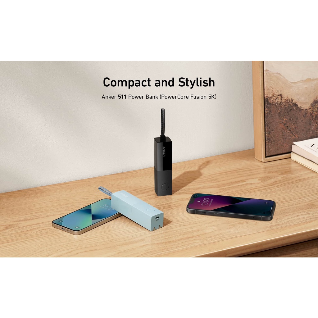 Củ Sạc Anker Fusion A1633 20w kiêm pin dự phòng 5000mAh