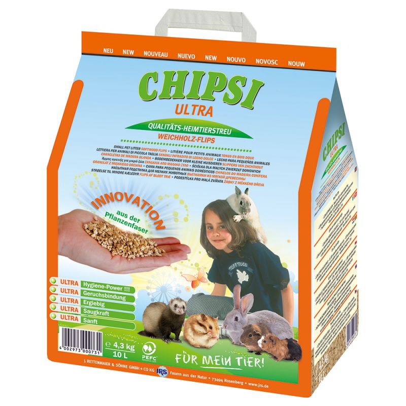 [ SIÊU KHỬ MÙI ] gỗ nén chipsi Ultra 10L dành cho hamster /sóc /nhím / thỏ / bọ / rat / dumbo