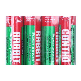 Vỉ gồm 4 pin con thỏ