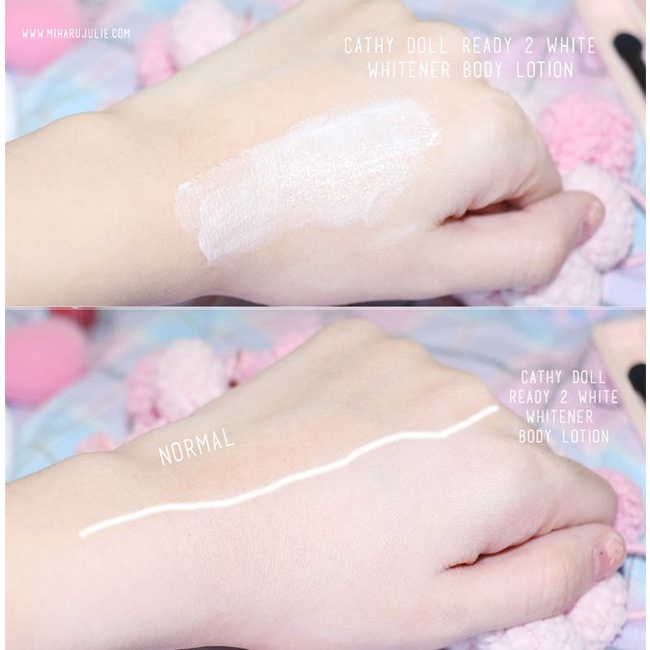 Sữa dưỡng thể trắng da Cathy Doll Ready 2 White 150ml thái lan