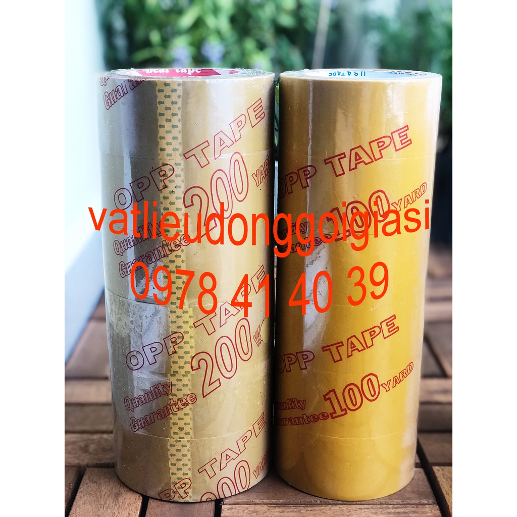 1 CUỘN BĂNG KEO ĐỤC DÁN THÙNG