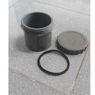 Bít xả ren ngoài phi 60, 90 và 114 BM