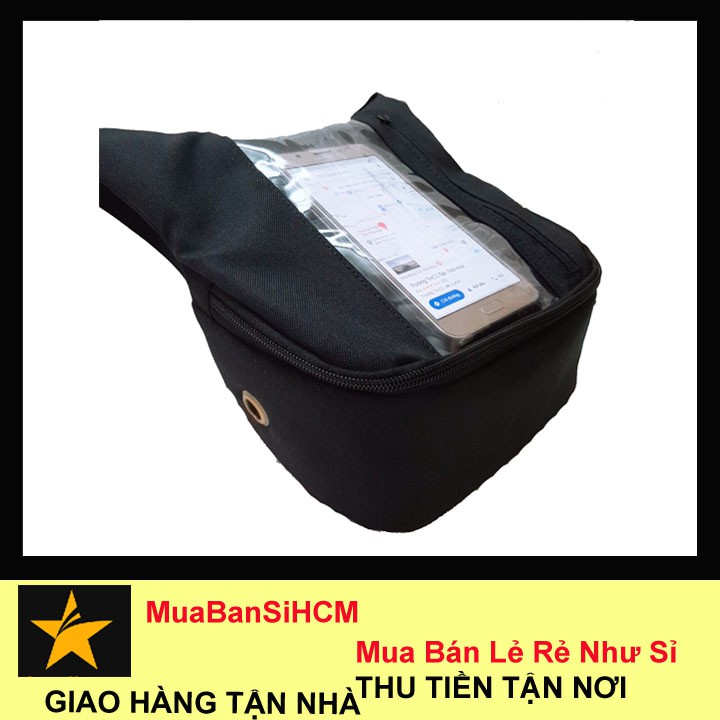 Túi treo điện thoại đầu xe máy đứng Sunha, Túi treo xe máy, moto, phù hợp các loại xe BH 1 đổi 1 TOPHA1079