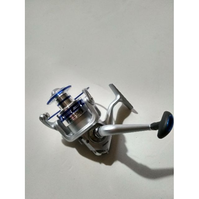 Combo bộ cần câu shimano 2 khúc đặc 2m10, máy yumoshi AL 6000