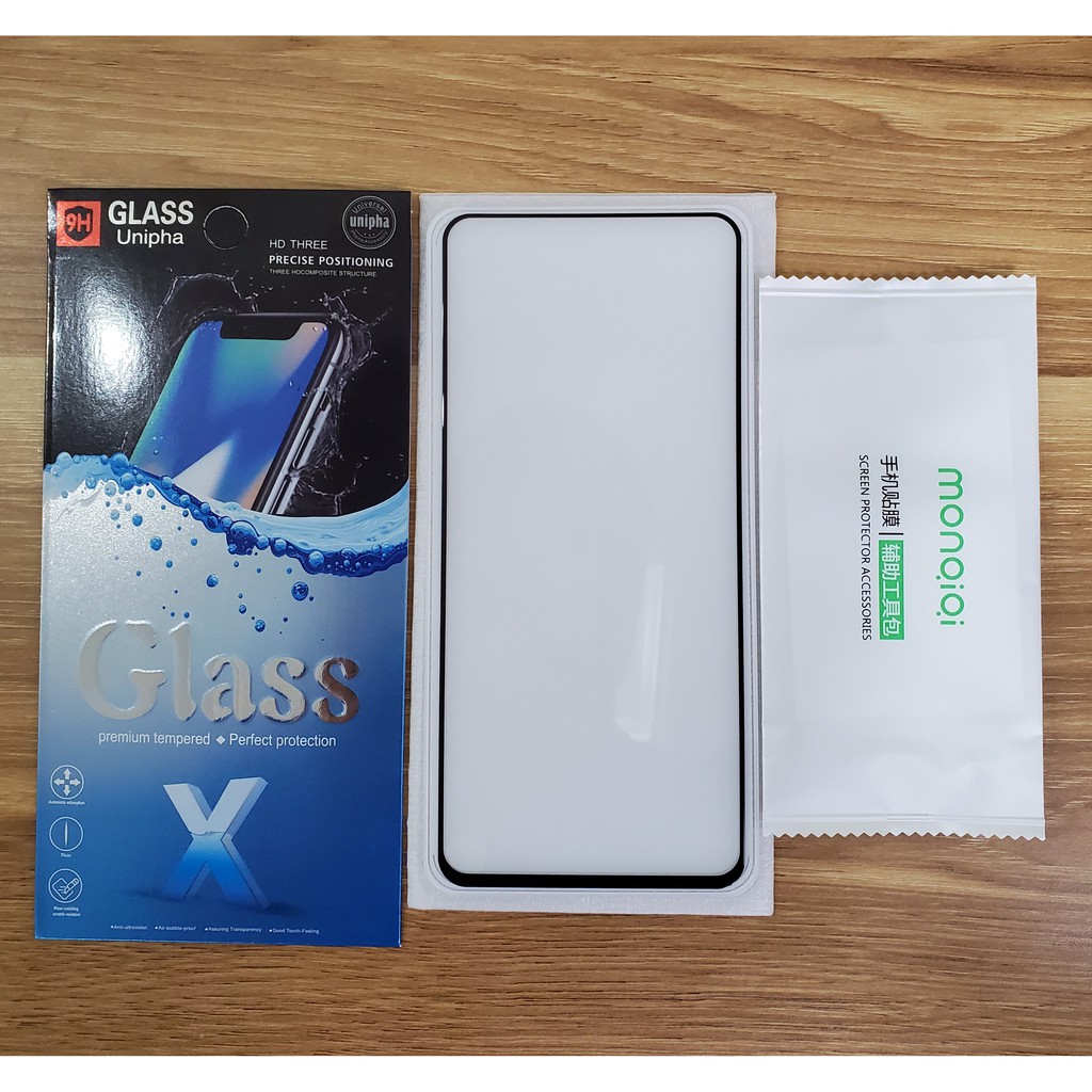 Cường lực MONQIQI Xiaomi Redmi K40 / K40 Pro / Poco F3 dùng chung Full màn chơi game mượt cao cấp