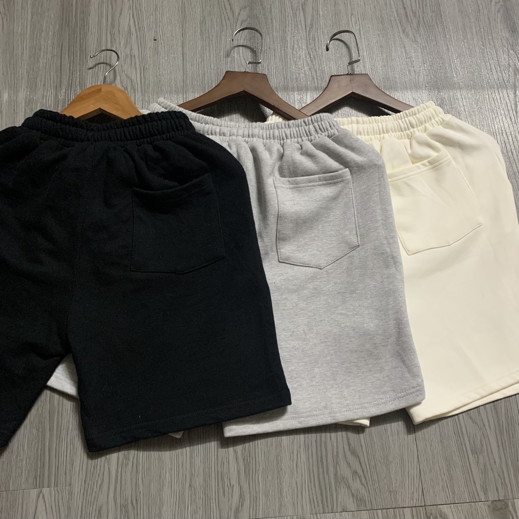 QUẦN SHORT TRƠN FORM UNISEX CHẤT VẢI CO GIÃN THOÁNG MÁT ĐỦ SIZE TỪ 50-80KG