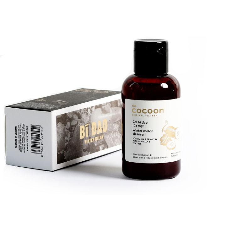 Gel rửa mặt bí đao Cocoon 140ml ngăn ngừa mụn thâm