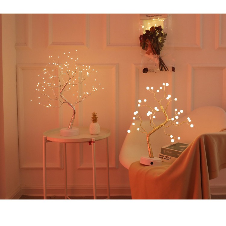 Đèn led hình cây trang trí phòng ngủ phòng khách siêu đẹp CÓ BẢO HÀNH