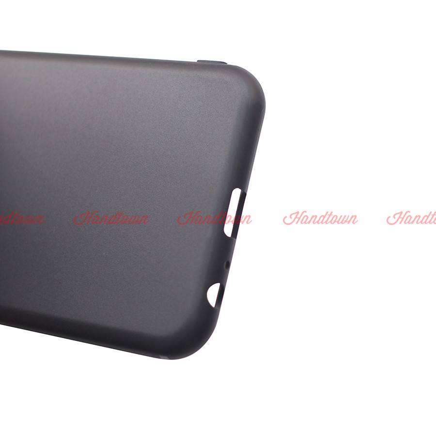 Ốp Lưng Samsung Galaxy J4 + Silicone Cao Cấp Dẻo Đen Nhám Chống Trầy