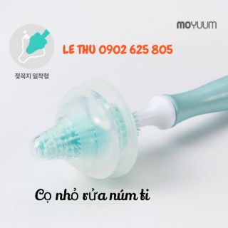 [CHÍNH HÃNG] CỌ RỬA BÌNH SỮA SILICON 100% MOYUUM - KOREA