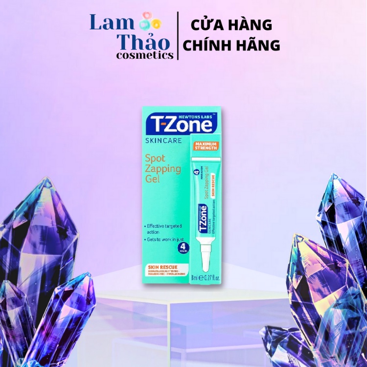 Gel Chấm Mụn Cấp Tốc Newtons Labs T-Zone Spot Zapping Gel