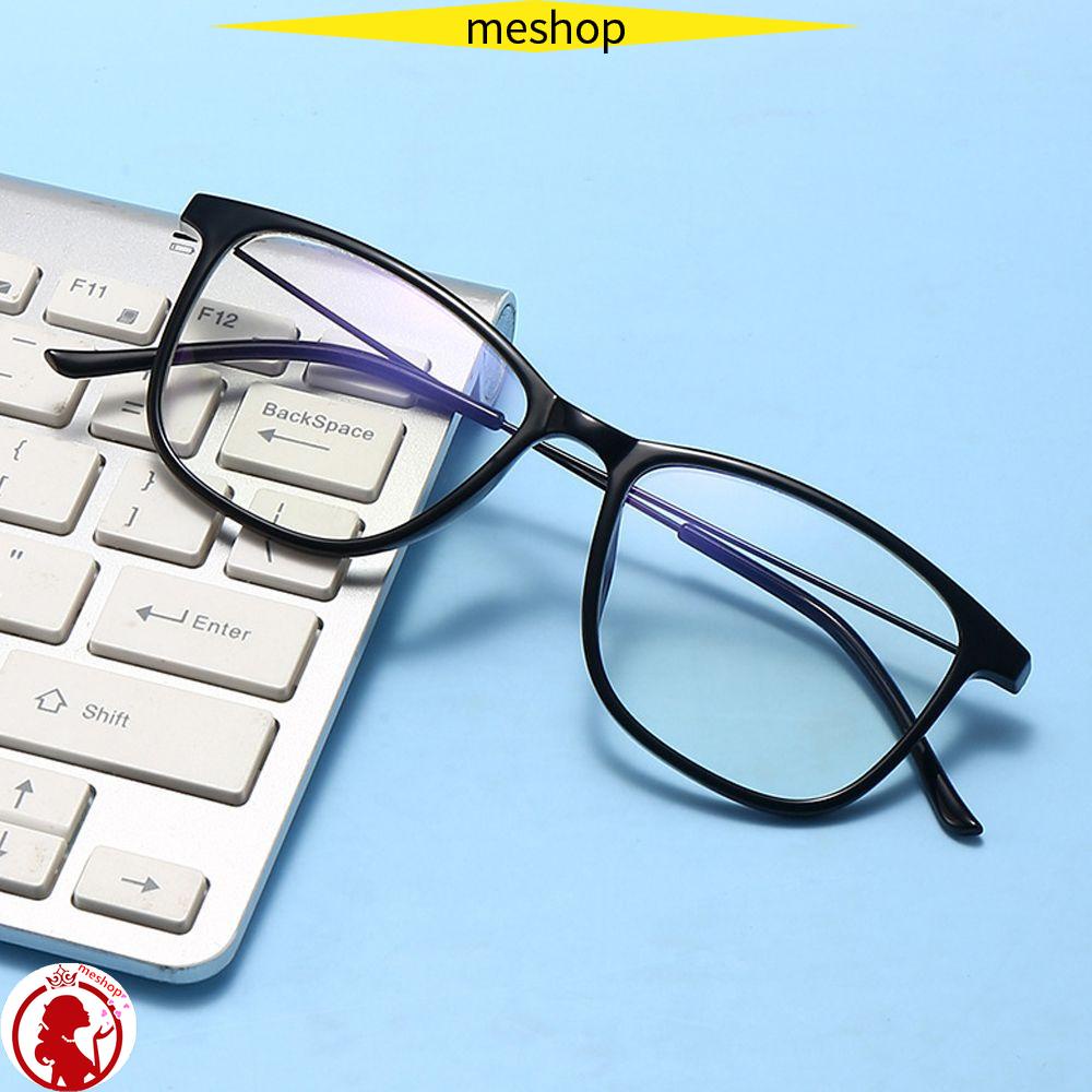 ❦Tôi❦ Kính Đeo Mắt Chống Ánh Sáng Xanh Cỡ Lớn Siêu Nhẹ Bảo Vệ Mắt Thời Trang Cho Nam Và Nữ