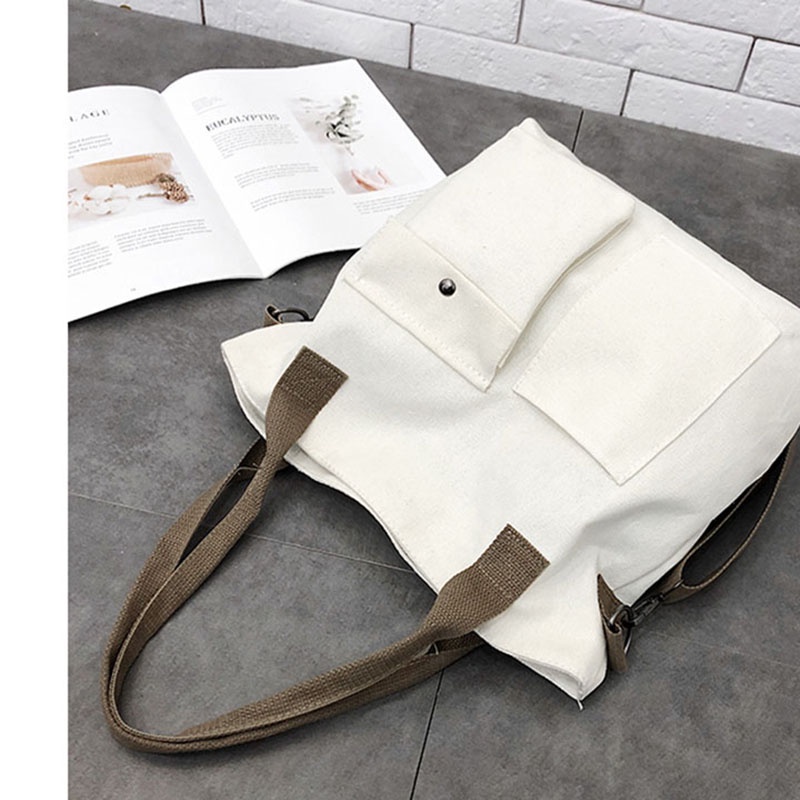 IELGY Túi Đeo Vai Vải canvas Cỡ Lớn Thời Trang Cho Nữ