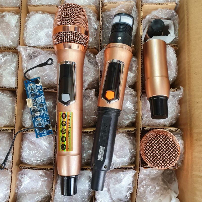 MICRO LOA KÉO KIM LOẠI SÓNG UHF SET TẦN SỐ MẪU MỚI - 432 VIETNAM