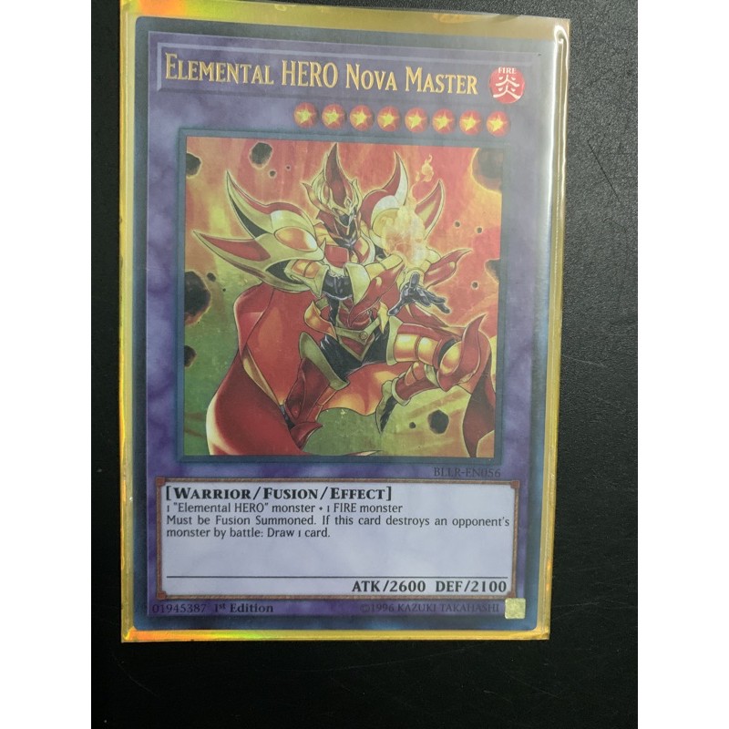 Bài yugioh:elemental hero nova master