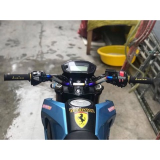 Ghi đông seven speed chính hãng( phi 22) gắn msx gpx tnt125 fz150 tfx150