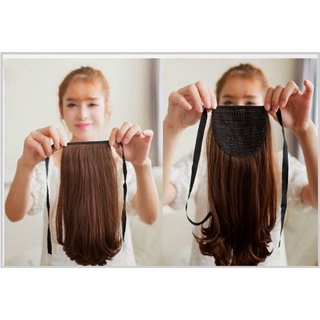 Tóc giả cột thẳng cúp 30cm - 50cm