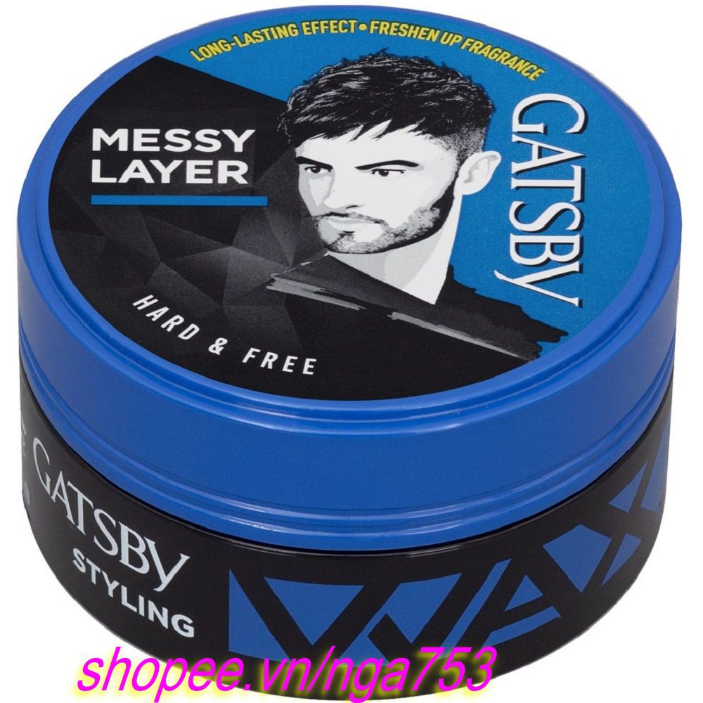 Wax Tạo Kiểu Tóc Gatsby H&F Xanh 75g 100% chính hãng, shop 99K cung cấp và bảo trợ.