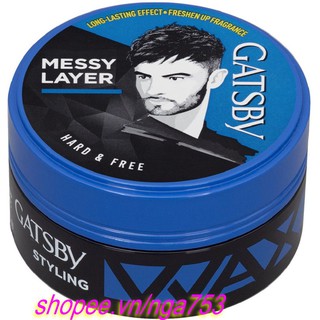 Wax Tạo Kiểu Tóc Gatsby H&F Xanh 75g 100% chính hãng, shop 99K cung cấp và bảo trợ.