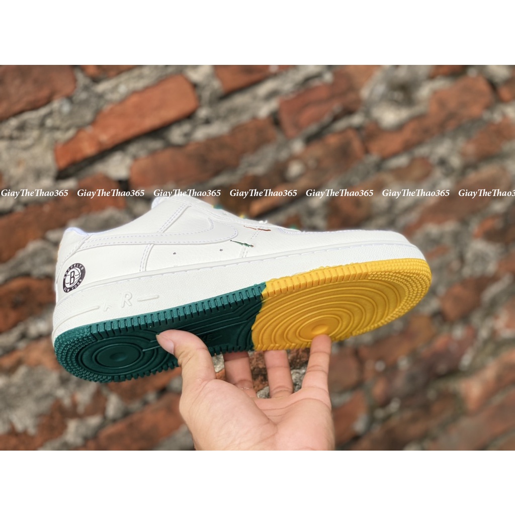 Giày thể thao nam nữ dây loang âm dương,giày độn đế tăng chiều cao ful box